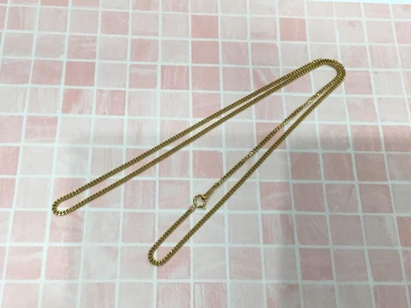 K18 イエローゴールド 喜平ネックレスをお買取致しました💖