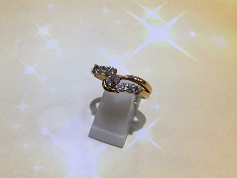 K18 ダイヤモンドリング💍