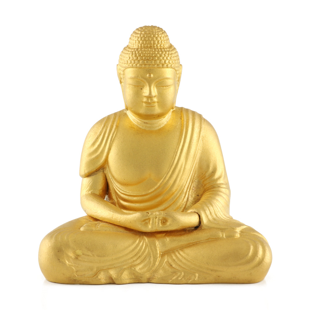 K24 仏像 釈迦如来像 金製品 置物 約60.5ｇ