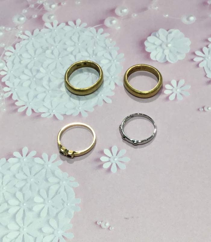 指輪4点 お買取致しました💍💍💍