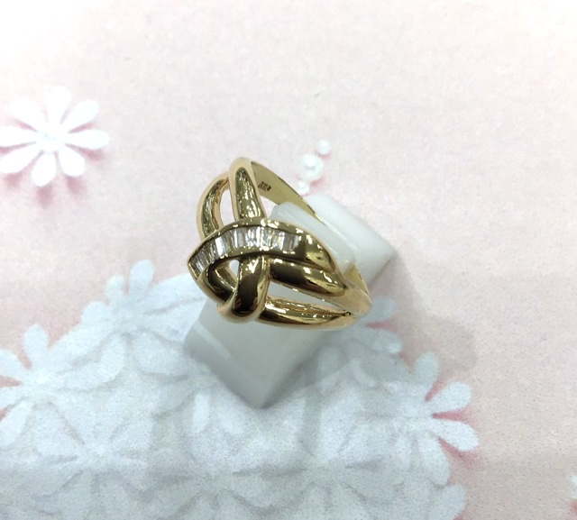 ダイヤモンドの指輪を買取しました💍