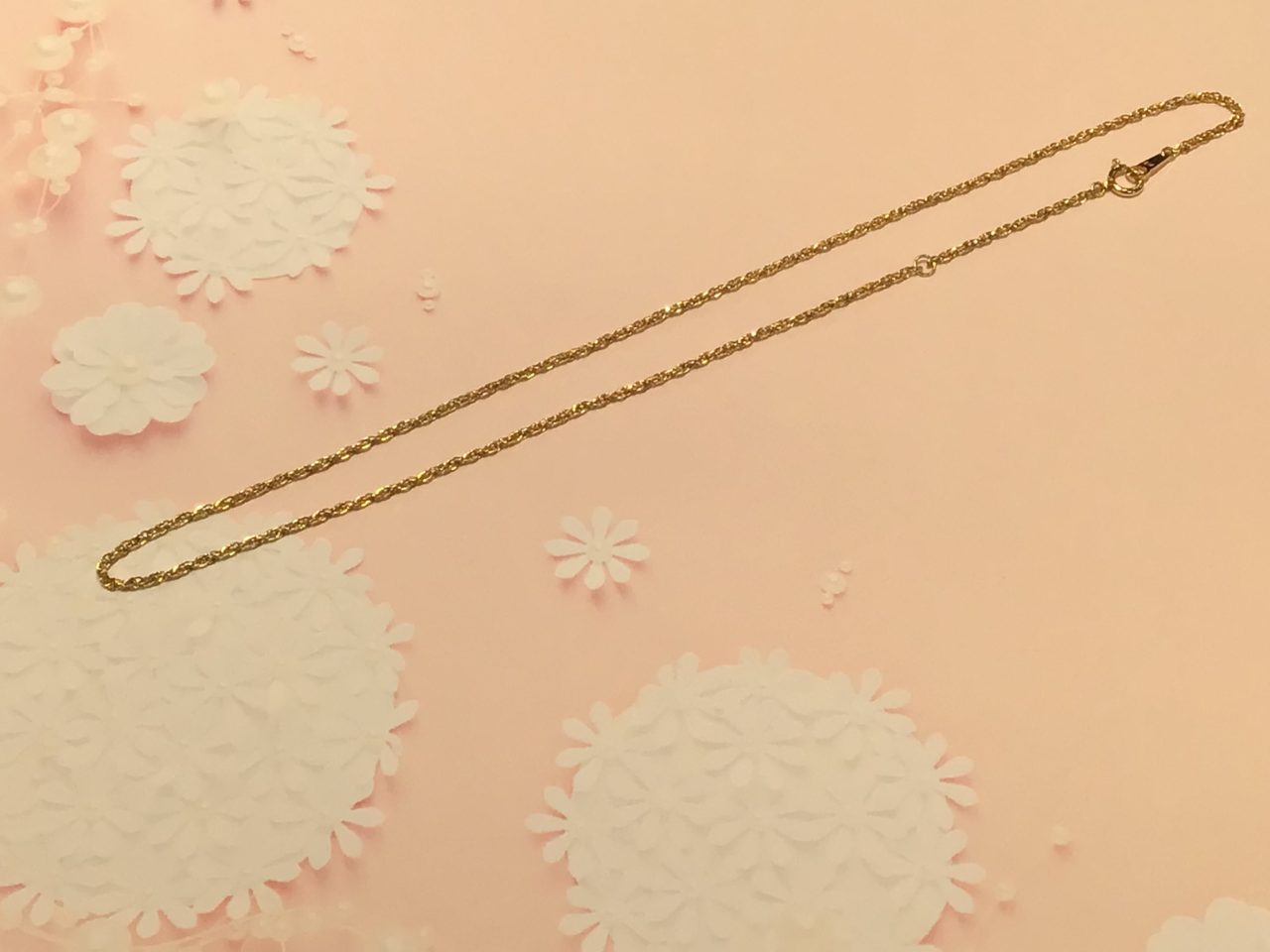 K18ネックレスお買取致しました🌟