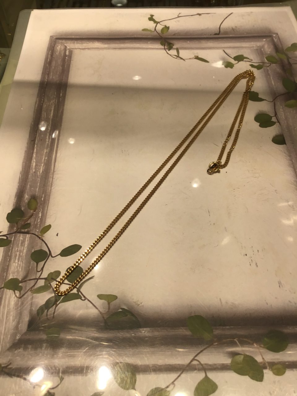 金相場高騰中! 喜平ネックレスをお買い取りしました。