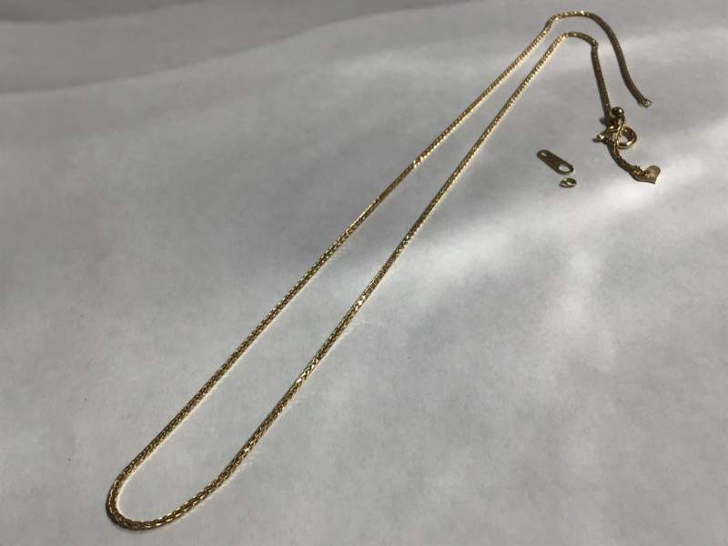 k18壊れたネックレス お買取りしました❗️