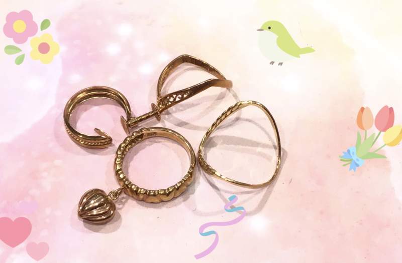 18金を多数買取致しました!!