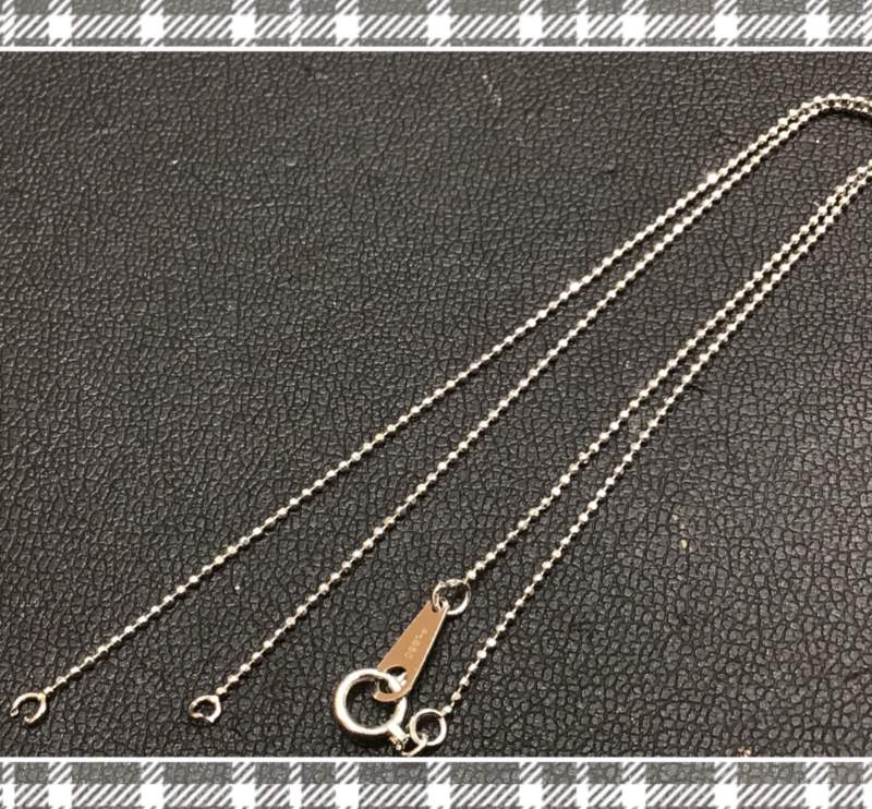 切れたネックレスお買取