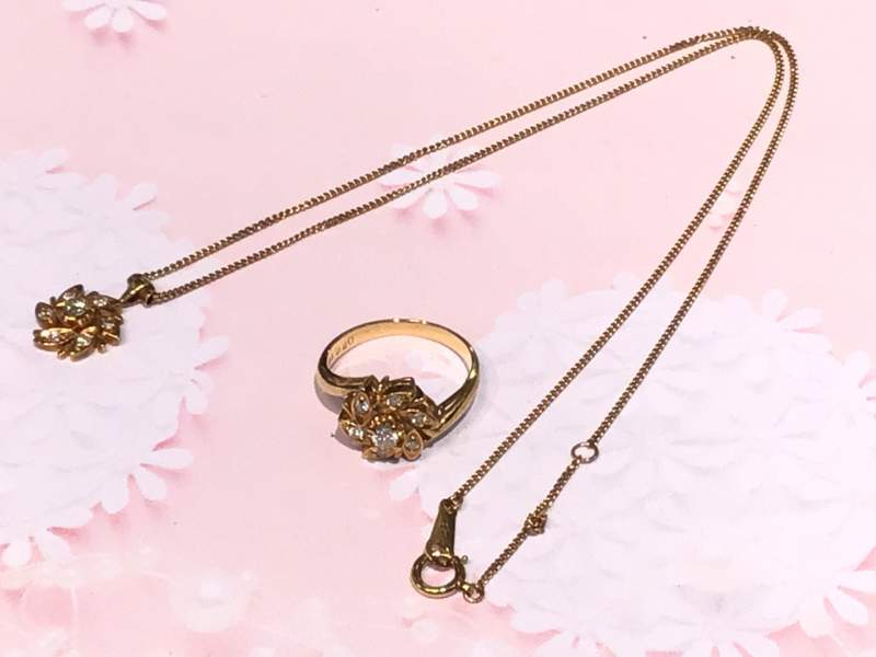 🌸🌸金ネックレス リング買取致しました🌸🌸