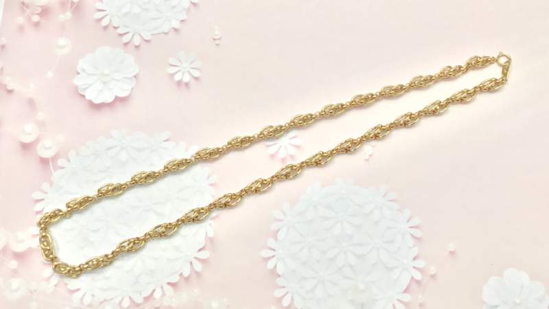 K18ネックレスお買取!
