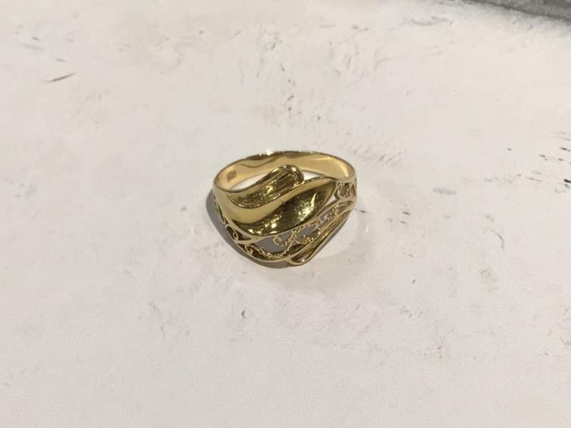 K 18リングをお買取致しました💍