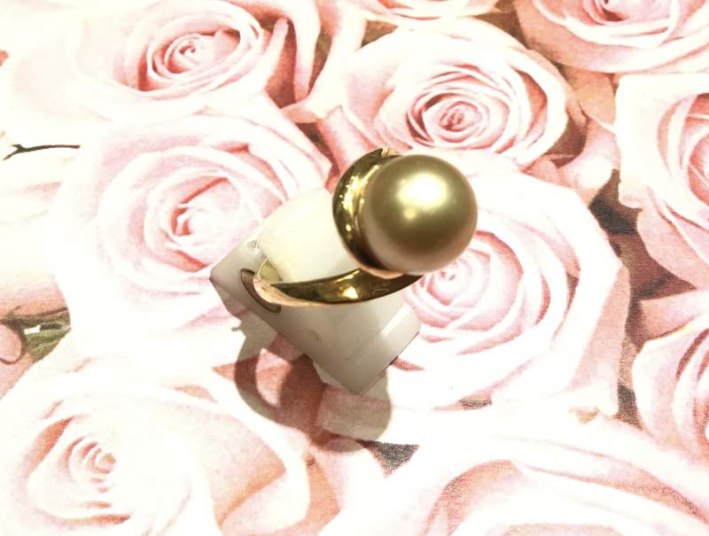 ✨K18パールリング、お買取り成立‼️✨