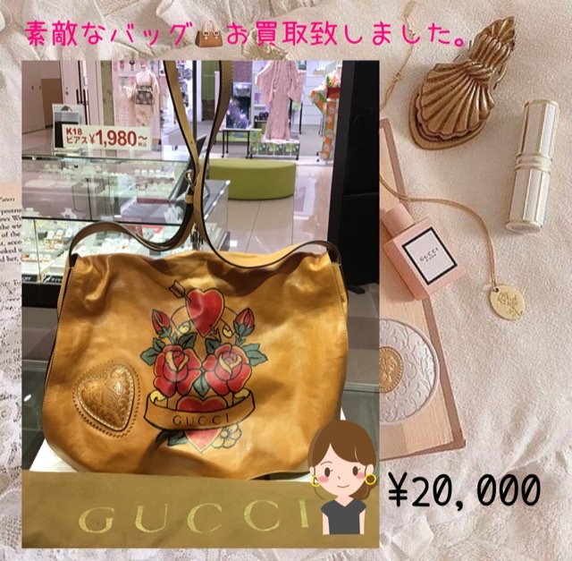 GUCCIのバッグをお買取しました🌹