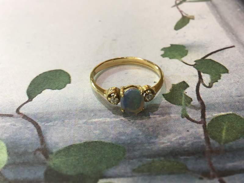 K18オパールのリングをお買取致しました💍