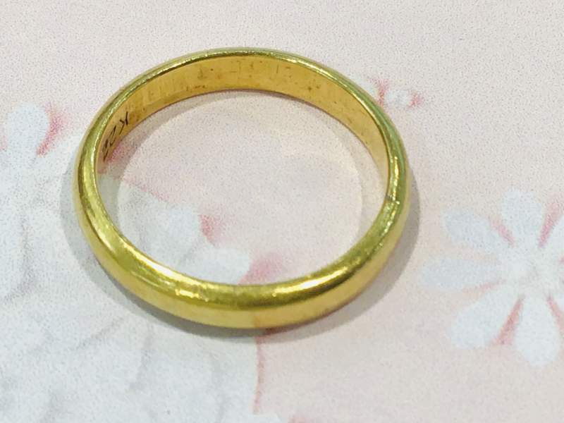 ☆22金の指輪 買い取りました☆