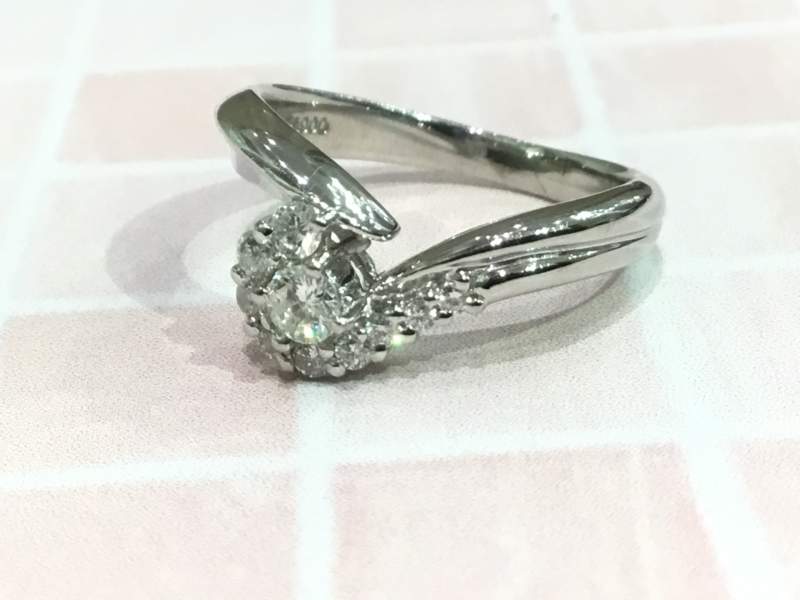 プラチナダイヤリングお買取りさせて頂きました💍