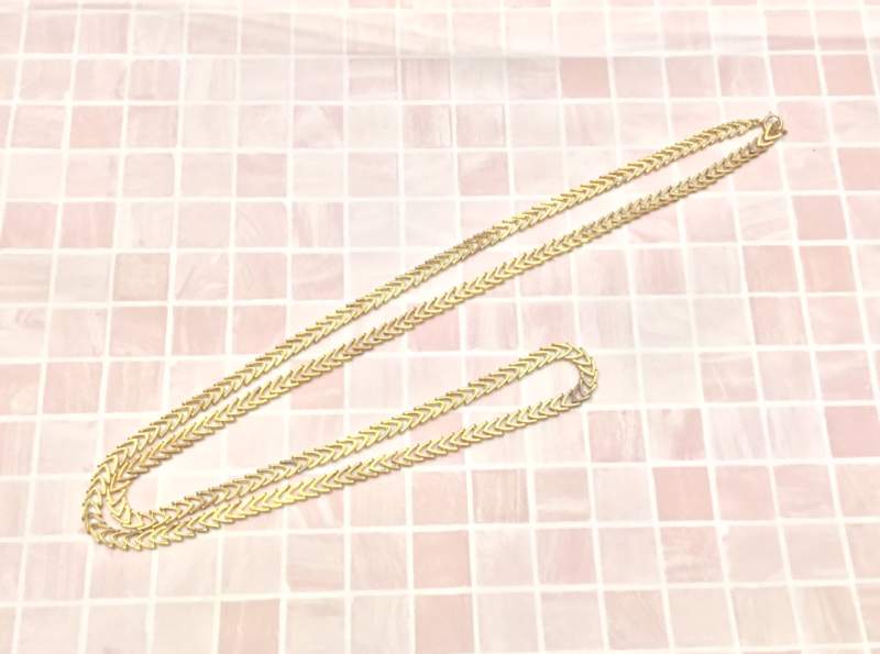 K18ネックレスお買取!