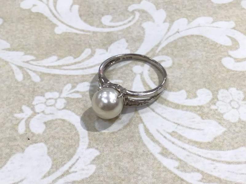 天然石付きリング💍