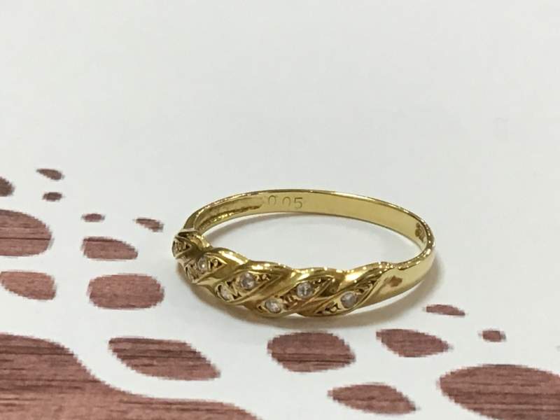 💍K18リングをお買取いたしました✨