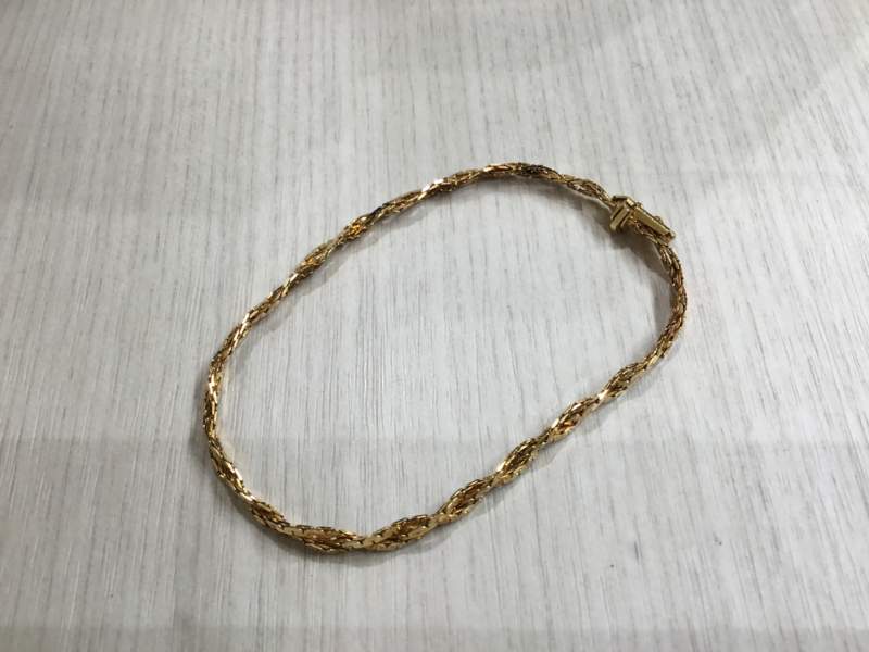 K18ブレスレット お買取致しました。