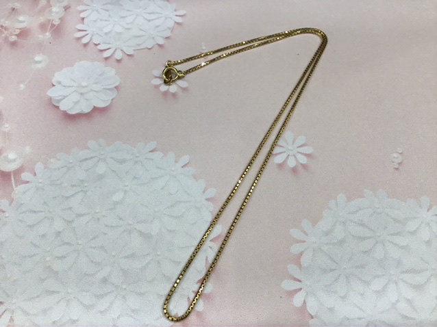 18金のネックレスをお買取致しました🌟