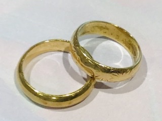 ☆18金リング 買い取りました☆