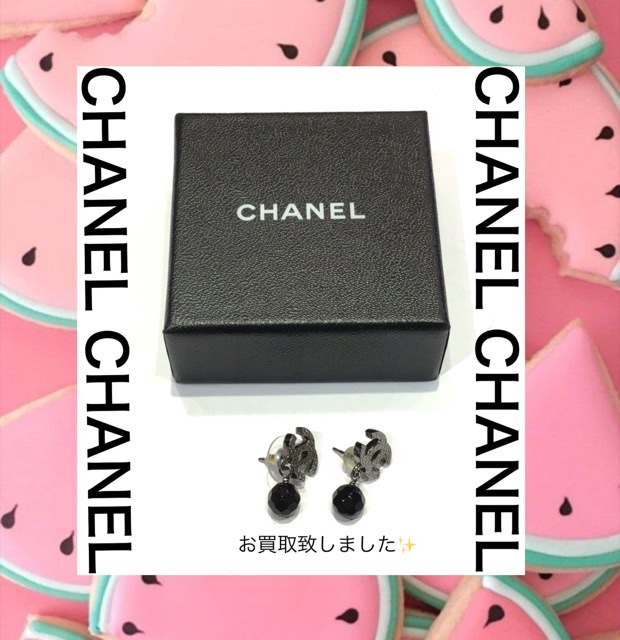 CHANELのピアスをお買取しました💐