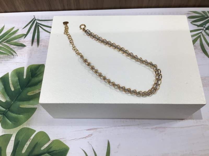 K18/pt850ブレスレットお買取り致しました。