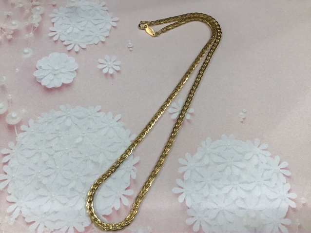 18金のネックレスをお買取致しました💁♀️