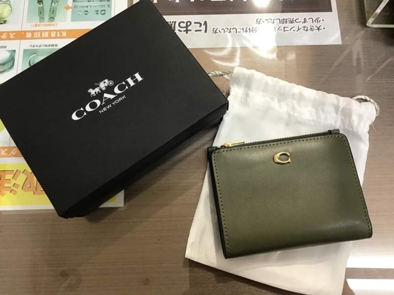 👛COACHのお財布をお買取りさせて頂きました👛