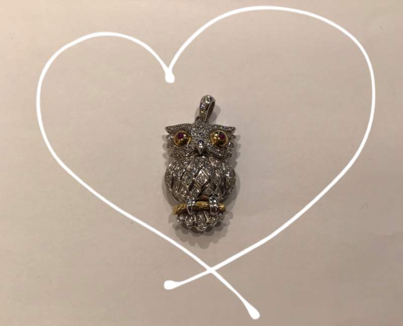 ホワイトゴールドのペンダントをお買取り致しました⭐️