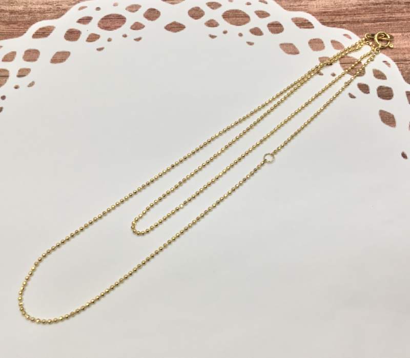 K18ネックレスお買取!!