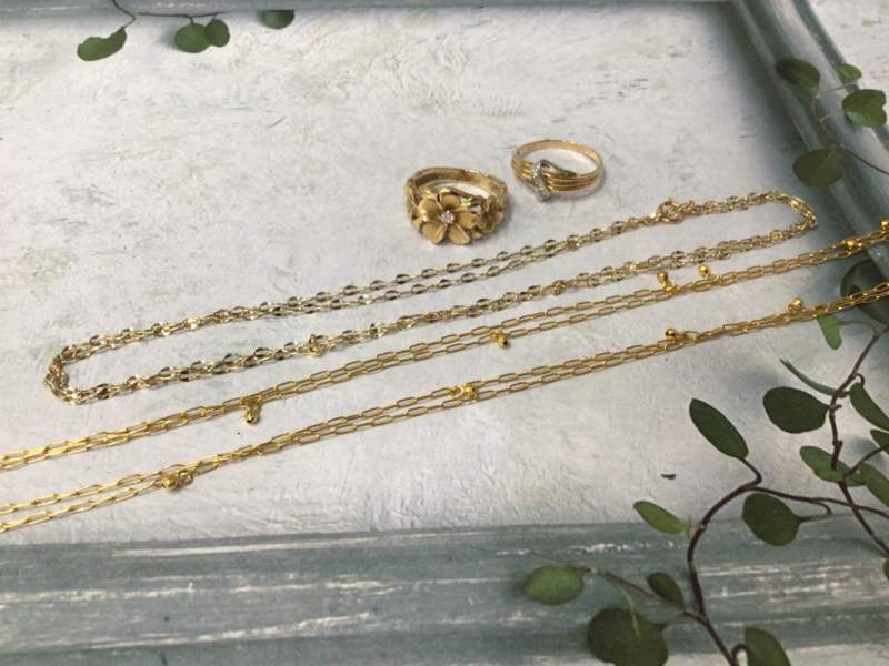 ネックレス&指輪💍 お買い取り致しました❣️