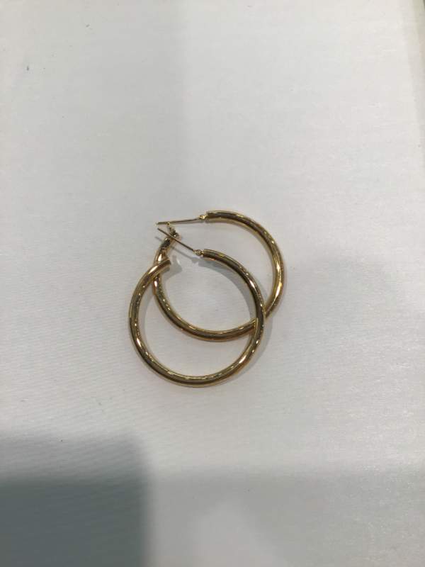 18金のピアス 買取ました。