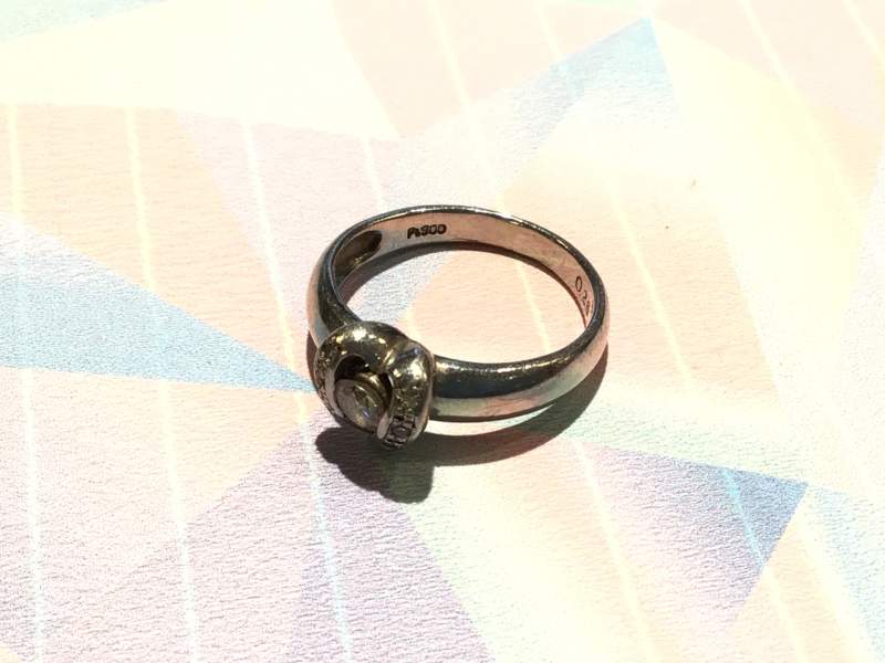 PT900ダイヤリングお買取り致しました✨💍