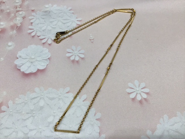 18金ネックレスをお買取致しました💁♀️