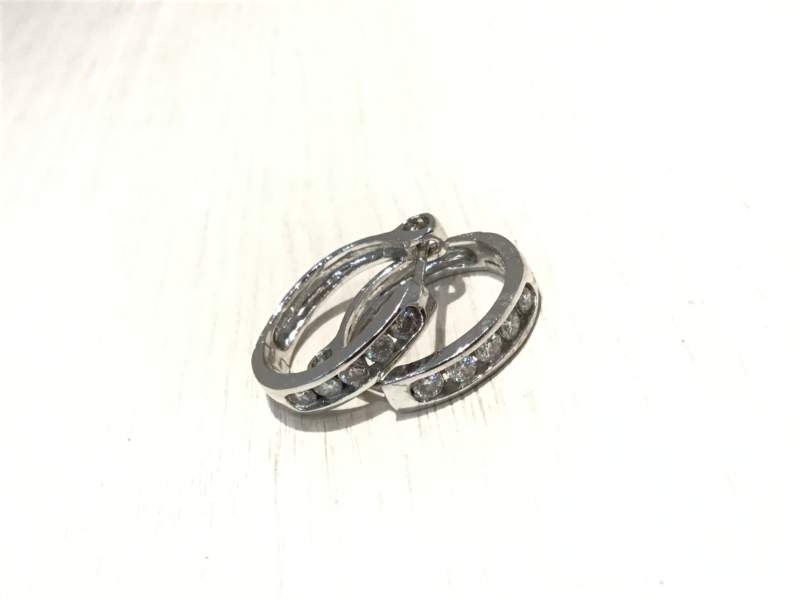 K18WG ピアス 買取