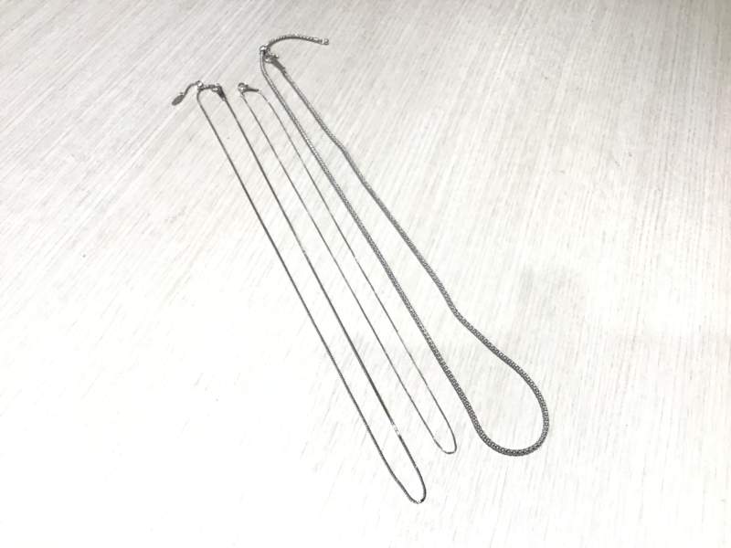 K18WG ネックレス 買取