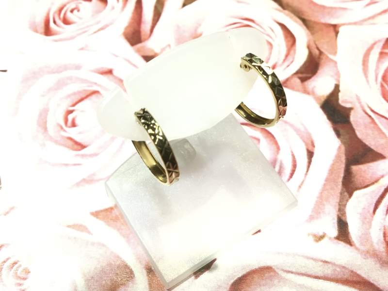 ✨K18ピアス、お買取り成立‼️✨