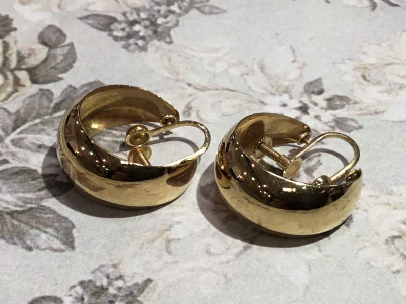 ✨K18イヤリングお買取致しました✨