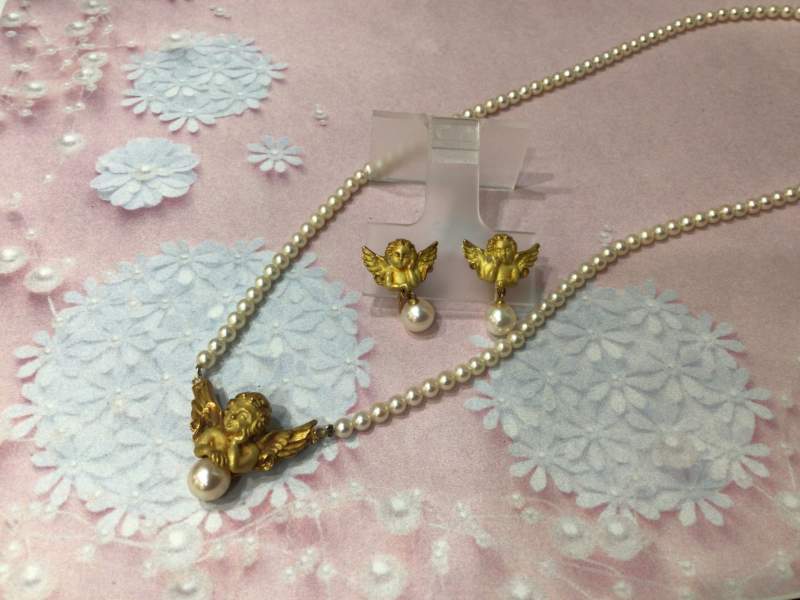 パールのネックレス&イヤリング お買い取り致しました❣️