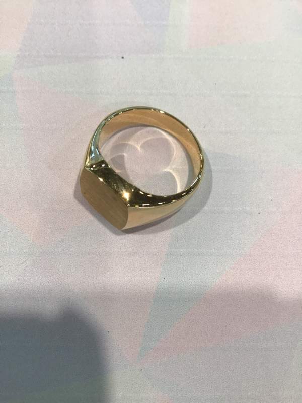 18金の指輪 買取ました。