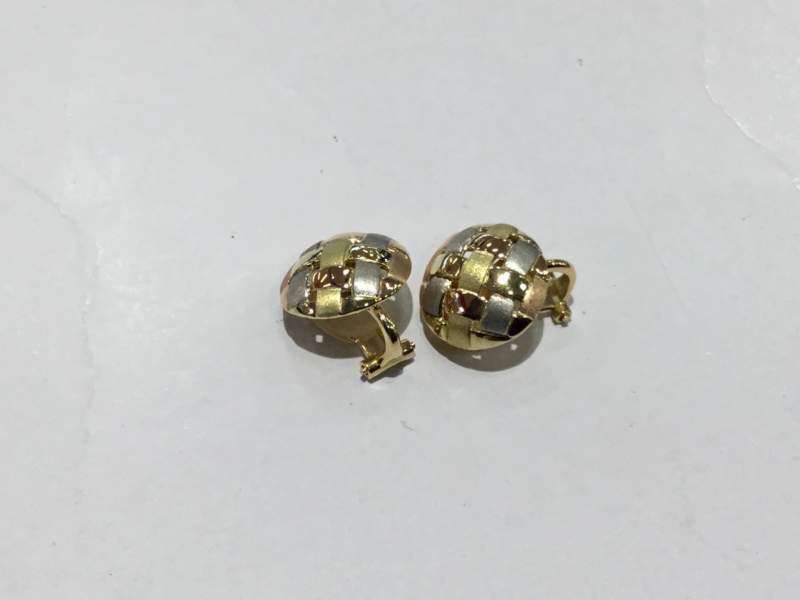 K18/PT900 イヤリング⚜️