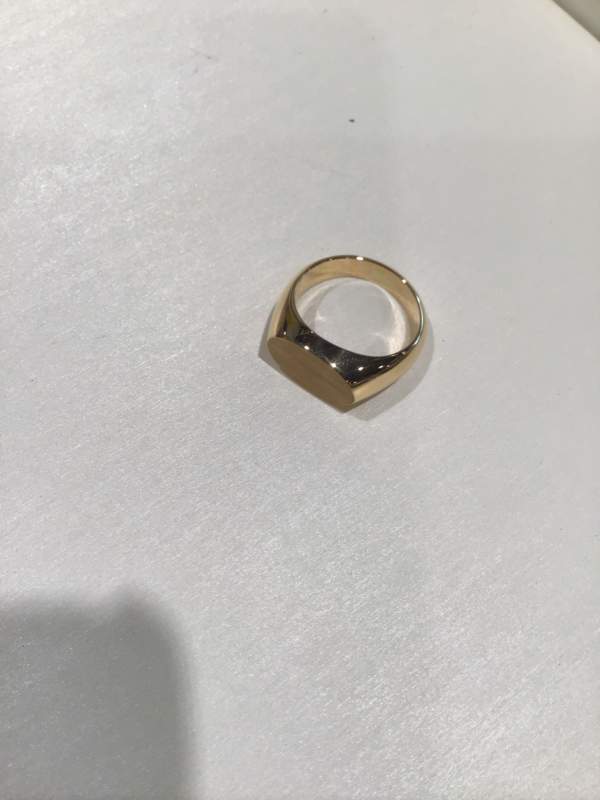 18金の指輪 買取ました。