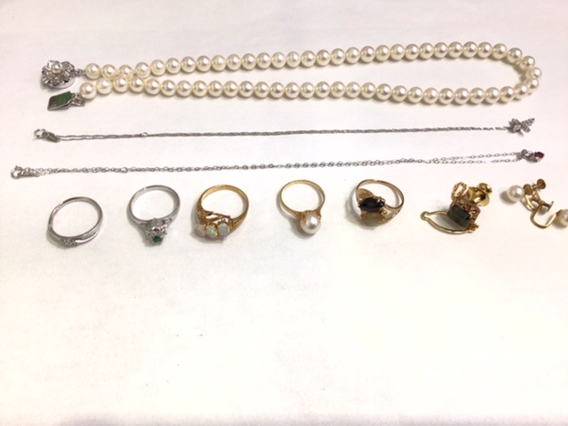 K18•プラチナ リング ネックレス 買取