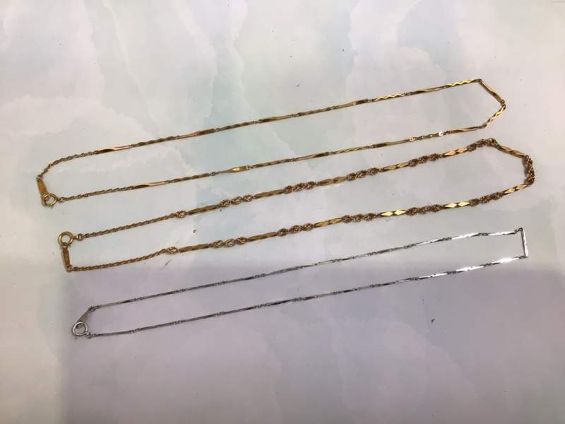 K18 PT ネックレス をお買取しました。