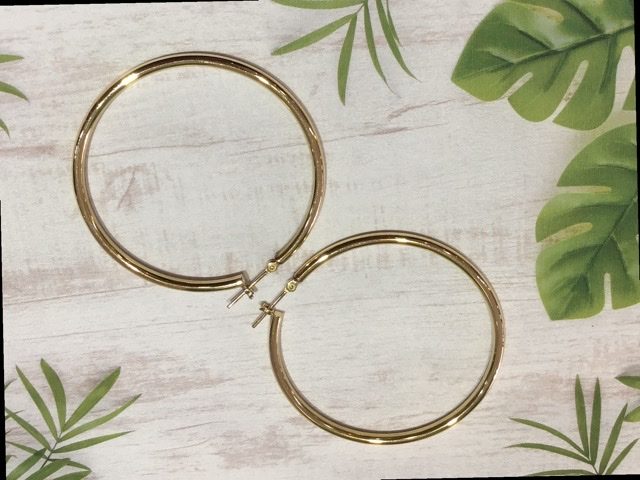 金 K18 k18ピアス K18パイプピアス