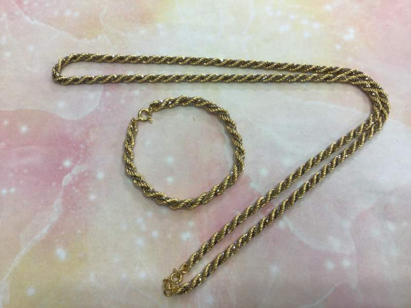 750ネックレス ブレスレット