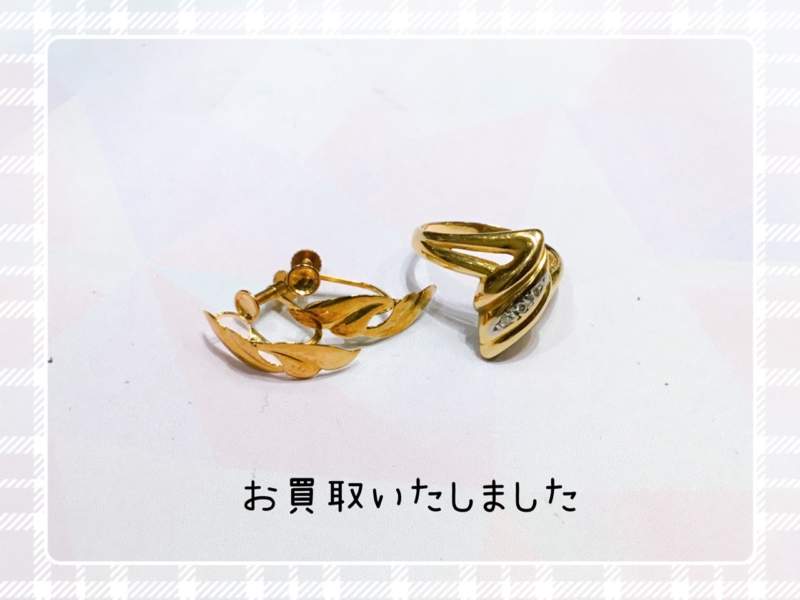 K18 イヤリング ❣️