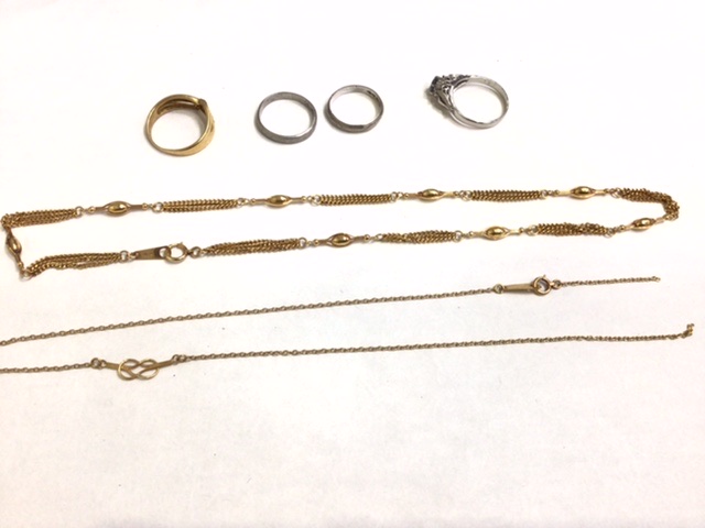 金 プラチナ ネックレス リング 買取