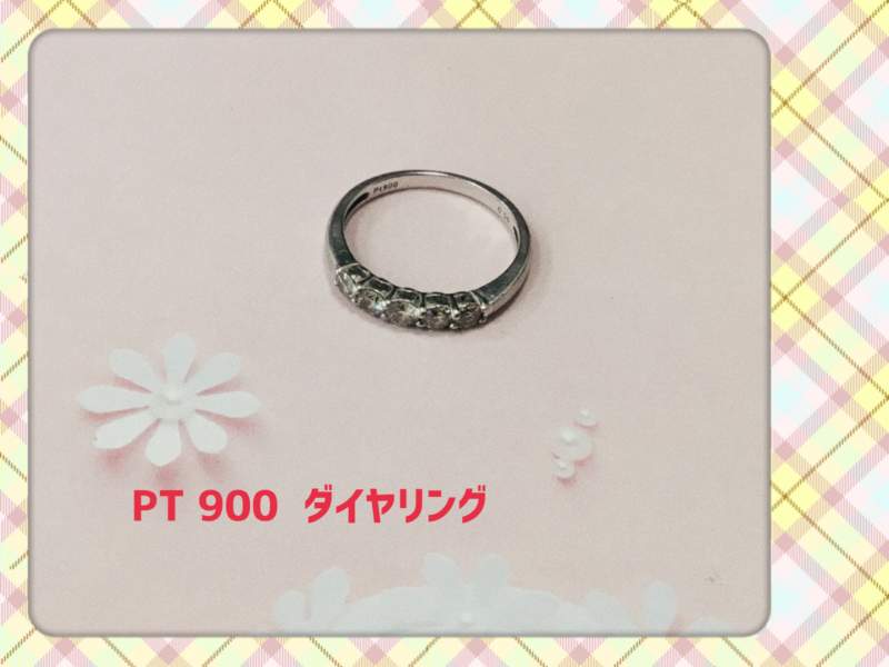 プラチナ900  ダイヤモンドリング