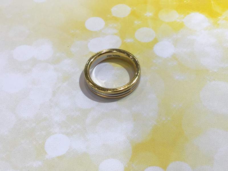 K18 PT900 コンビリング 買取